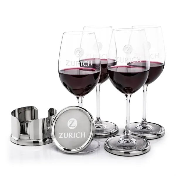 Baldoni Coasters & Coleford Wine Set