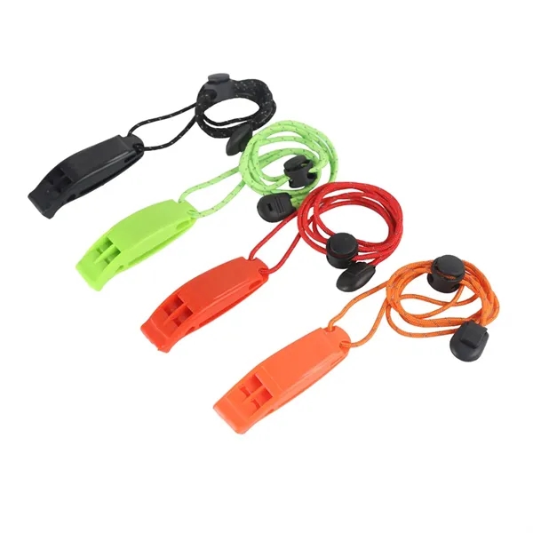 Emergency Whistles with Lanyard Safety Whistle - Emergency Whistles with Lanyard Safety Whistle - Image 6 of 6