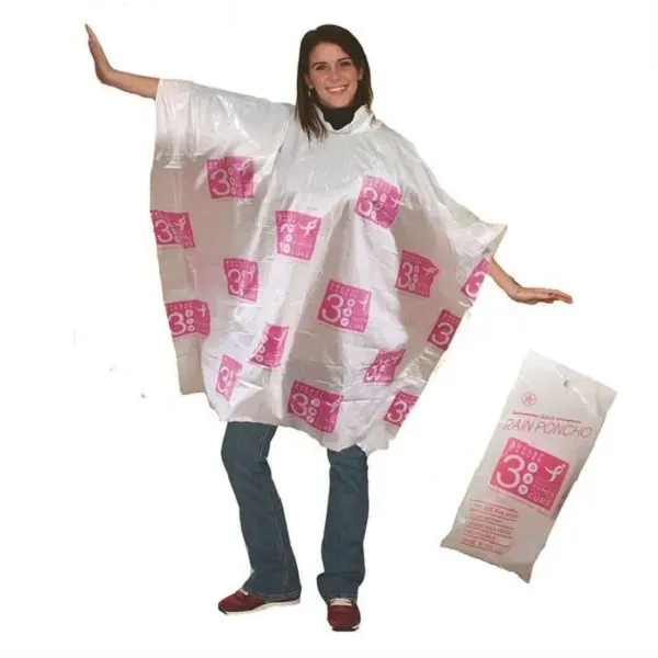 Lightweight Adult Rain Poncho - Lightweight Adult Rain Poncho - Image 0 of 2