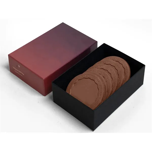 Custom 6-Piece Chocolate Cookie Gift Set with Classic Packaging