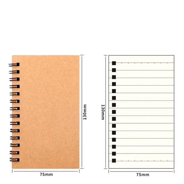 Small Pocket Notebook B7 Lined 60 Sheets 120 Pages Spiral - Small Pocket Notebook B7 Lined 60 Sheets 120 Pages Spiral - Image 6 of 9