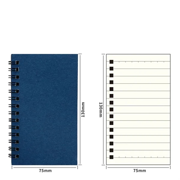 Small Pocket Notebook B7 Lined 60 Sheets 120 Pages Spiral - Small Pocket Notebook B7 Lined 60 Sheets 120 Pages Spiral - Image 7 of 9