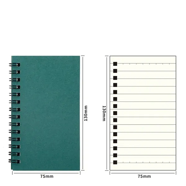 Small Pocket Notebook B7 Lined 60 Sheets 120 Pages Spiral - Small Pocket Notebook B7 Lined 60 Sheets 120 Pages Spiral - Image 8 of 9
