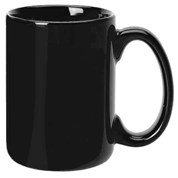 15 oz. Ceramic Dishwasher-Safe Coffee Mug w/ Handle - 15 oz. Ceramic Dishwasher-Safe Coffee Mug w/ Handle - Image 4 of 9