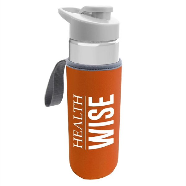 24 oz. Bottle & Caddy - Drink Thru Lid - 24 oz. Bottle & Caddy - Drink Thru Lid - Image 4 of 5