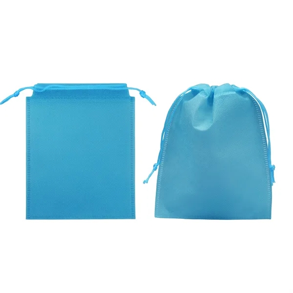 Reusable Non Woven Small Drawstring Bag Gift 6"x8" - Reusable Non Woven Small Drawstring Bag Gift 6"x8" - Image 2 of 4