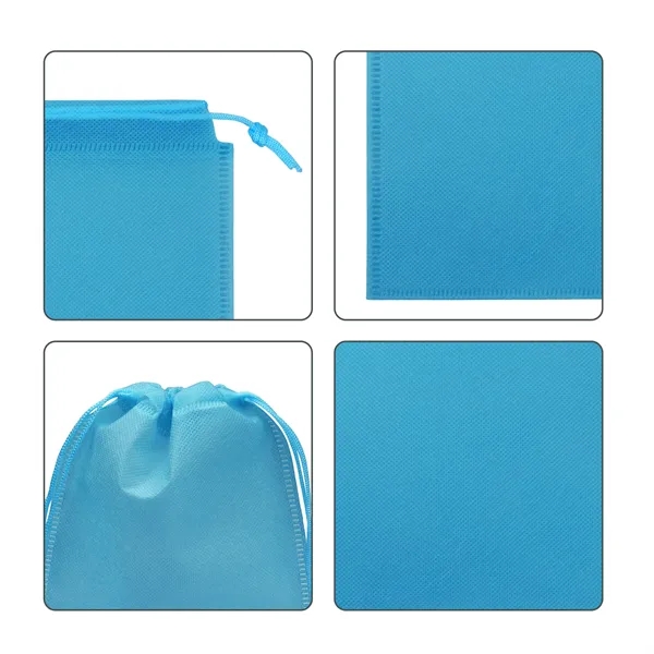 Reusable Non Woven Small Drawstring Bag Gift 6"x8" - Reusable Non Woven Small Drawstring Bag Gift 6"x8" - Image 3 of 4
