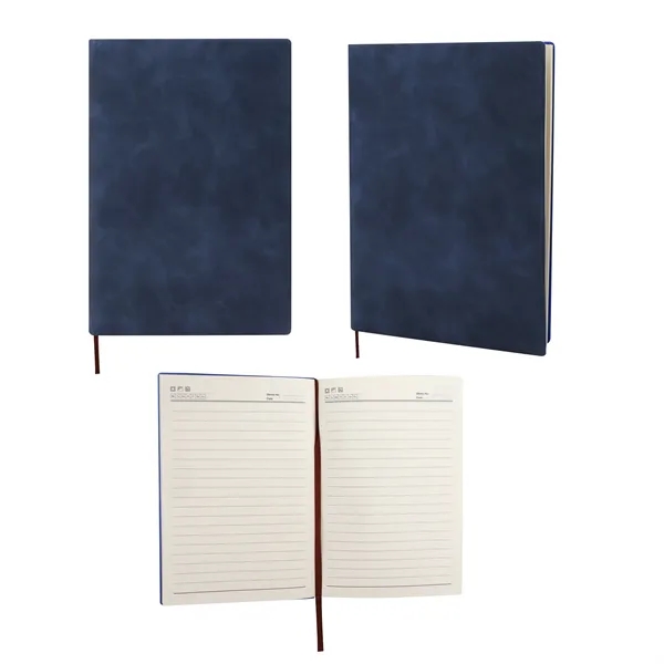 A5 Hardcover Leather Journal Notebook W/ Lined Paper - A5 Hardcover Leather Journal Notebook W/ Lined Paper - Image 2 of 4