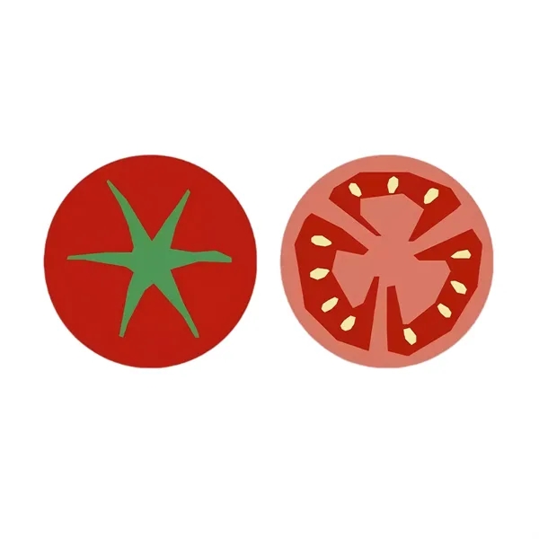 Stylish Fruit Shaped Leather Car Cup Mat Heat Insulation - Stylish Fruit Shaped Leather Car Cup Mat Heat Insulation - Image 2 of 5