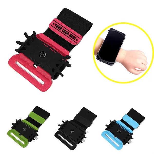 Cell Phone Holder Armband  Adjust Wristband Strap Arm Bands - Cell Phone Holder Armband  Adjust Wristband Strap Arm Bands - Image 0 of 4
