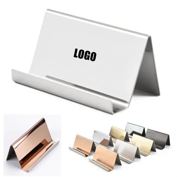 Stainless Steel Business Cards Holder - Stainless Steel Business Cards Holder - Image 0 of 4