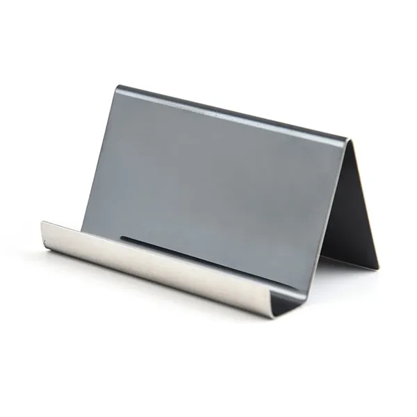 Stainless Steel Business Cards Holder - Stainless Steel Business Cards Holder - Image 3 of 4
