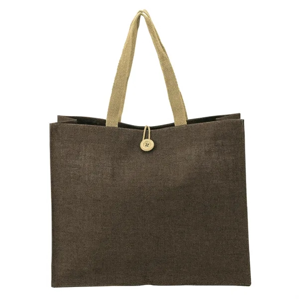 Melbourne Natural Jute Tote - Melbourne Natural Jute Tote - Image 7 of 9