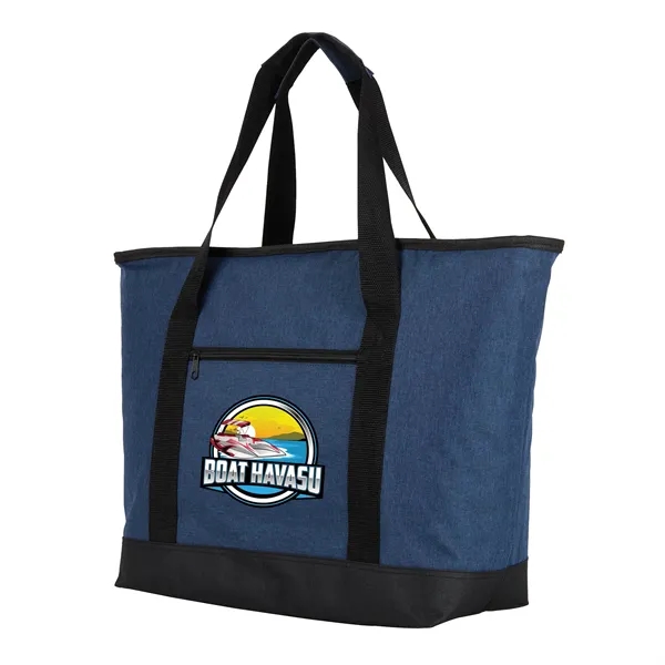Shoreline RPET 24-Can Cooler Tote Bag - Shoreline RPET 24-Can Cooler Tote Bag - Image 35 of 39