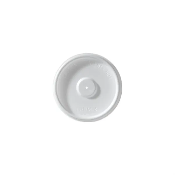 Flat Vented Lid For 4oz. Recyclable & Compostable Single Cup - Flat Vented Lid For 4oz. Recyclable & Compostable Single Cup - Image 0 of 0