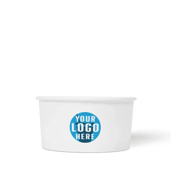 Custom Printed Recyclable Paper Food Container - Custom Printed Recyclable Paper Food Container - Image 1 of 6