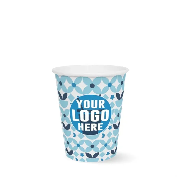 High Volume Full Wrap Custom Printed Recyclable Paper Cup - High Volume Full Wrap Custom Printed Recyclable Paper Cup - Image 1 of 4
