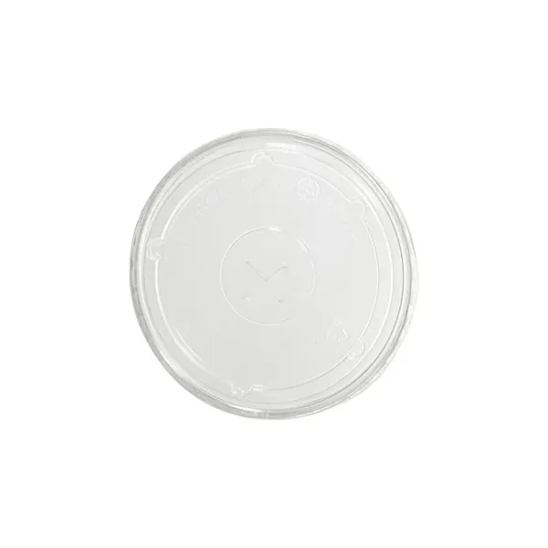 Flat Straw Lid For Recyclable Plastic Cup - Flat Straw Lid For Recyclable Plastic Cup - Image 0 of 2