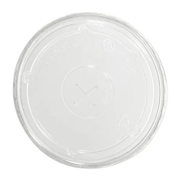 Flat Straw Lid For Recyclable Plastic Cup - Flat Straw Lid For Recyclable Plastic Cup - Image 2 of 2
