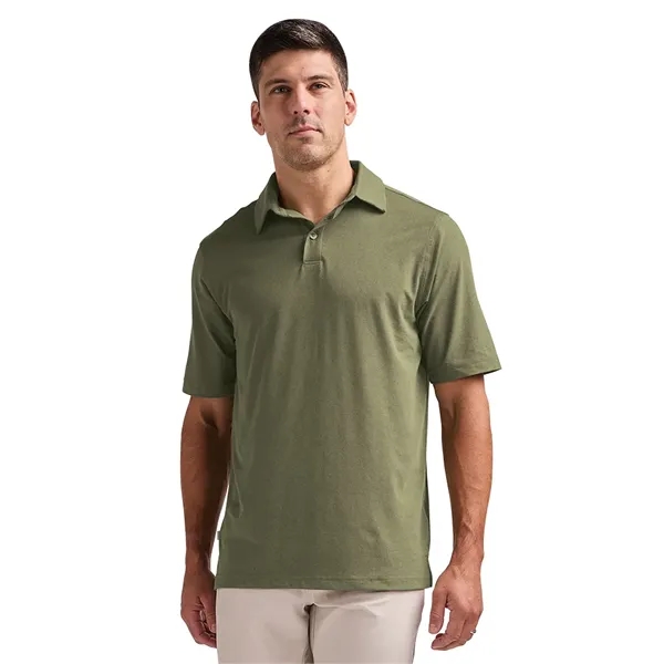 Men's Heathered Eco-Logic Stretch Polo - Men's Heathered Eco-Logic Stretch Polo - Image 0 of 29