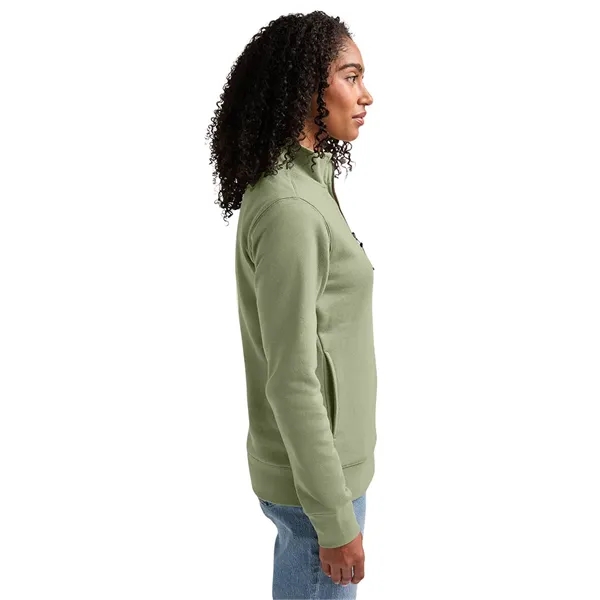 Women's Crosswind Quarter Zip Sweatshirt - Women's Crosswind Quarter Zip Sweatshirt - Image 4 of 57
