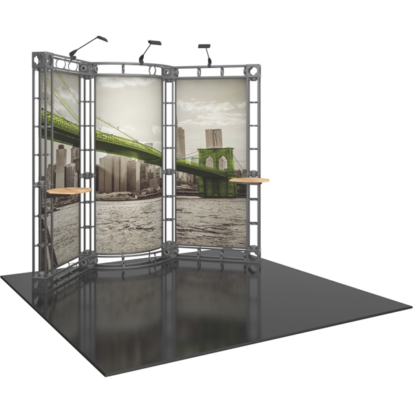 Sirius Orbital Express Truss 10ft Modular Exhibit Kit - Sirius Orbital Express Truss 10ft Modular Exhibit Kit - Image 0 of 1