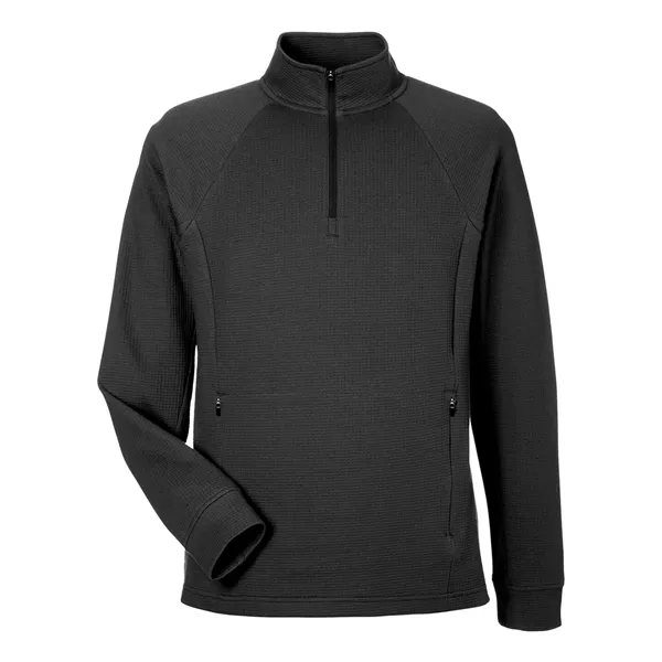 North End Men's Rhythm Waffle Quarter-Zip Pullover