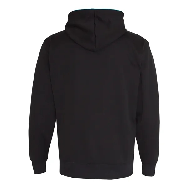J. America Men's Glow Full-Zip Hooded Sweatshirt - J. America Men's Glow Full-Zip Hooded Sweatshirt - Image 4 of 4