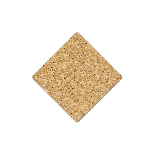 Diamond Cork Coaster 4D
