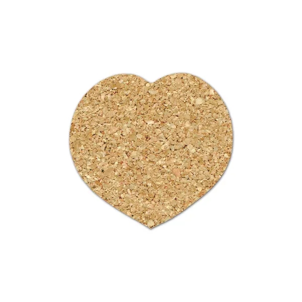 Heart Cork Coaster 4HT
