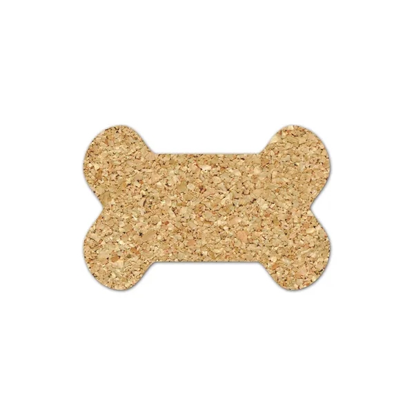 Dog Bone Cork Coaster