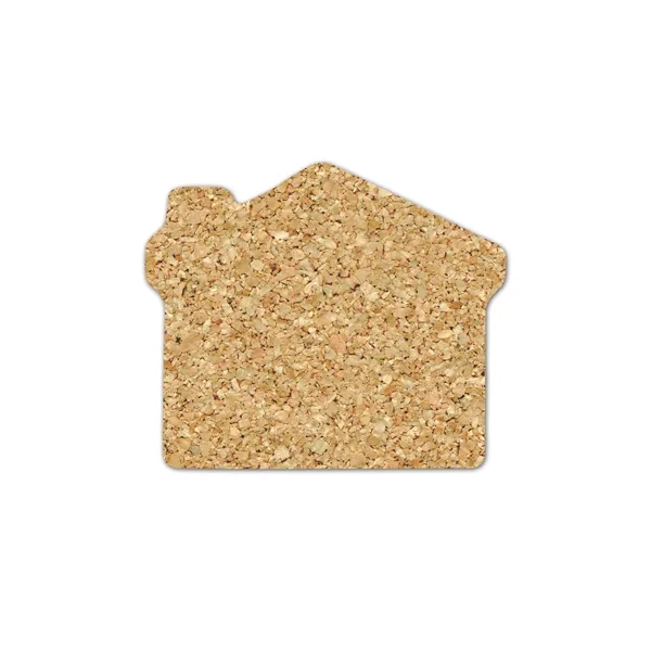 House Cork Coaster 5HO