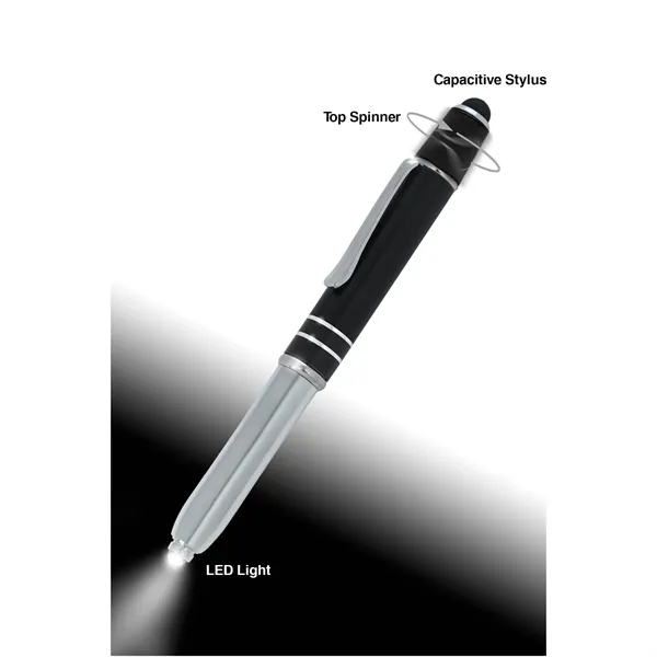 Legacy Spin 4-in-1 Ballpoint Pen - Legacy Spin 4-in-1 Ballpoint Pen - Image 11 of 44