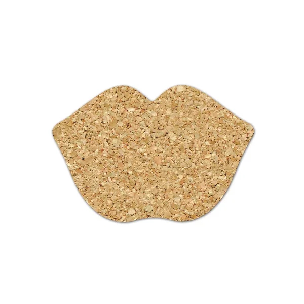 Lips Cork Coaster