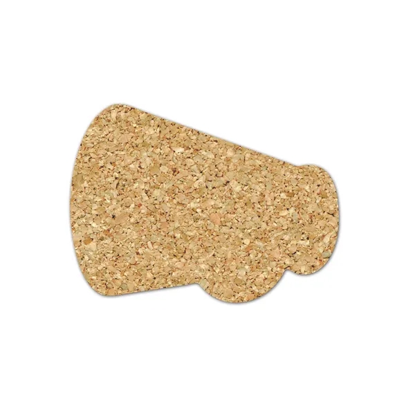 Megaphone Cork Coaster