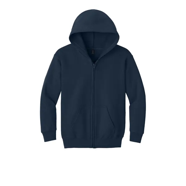 Gildan Youth Heavy Blend Full-Zip Hooded Sweatshirt. - Gildan Youth Heavy Blend Full-Zip Hooded Sweatshirt. - Image 13 of 24