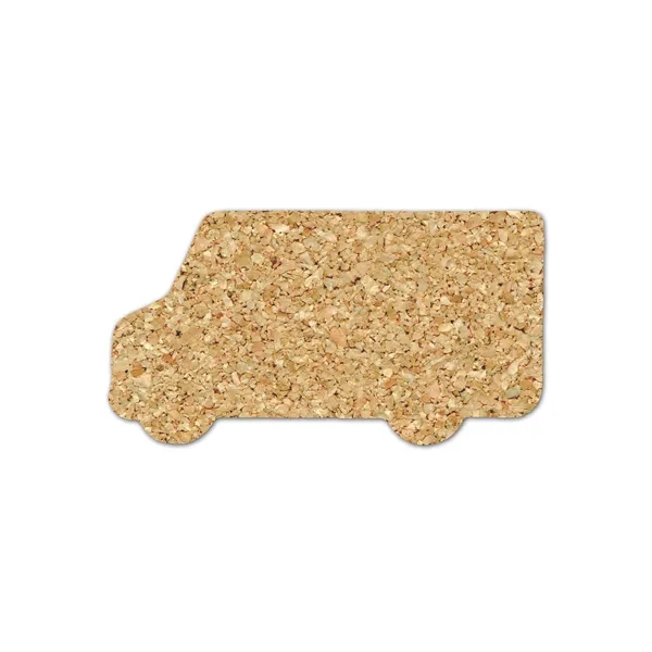 Box Truck Cork Coaster