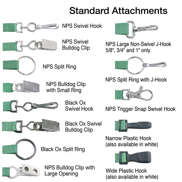 3/8" Event-Style Custom Dye-Sublimated Lanyard/Mask Holder - 3/8" Event-Style Custom Dye-Sublimated Lanyard/Mask Holder - Image 2 of 6
