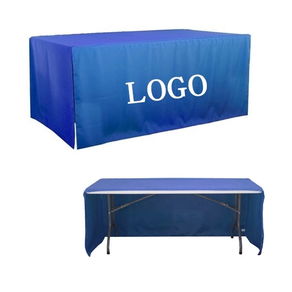 8' 3-Sided Economy Open Corner Table Covers & Throws - 8' 3-Sided Economy Open Corner Table Covers & Throws - Image 0 of 2