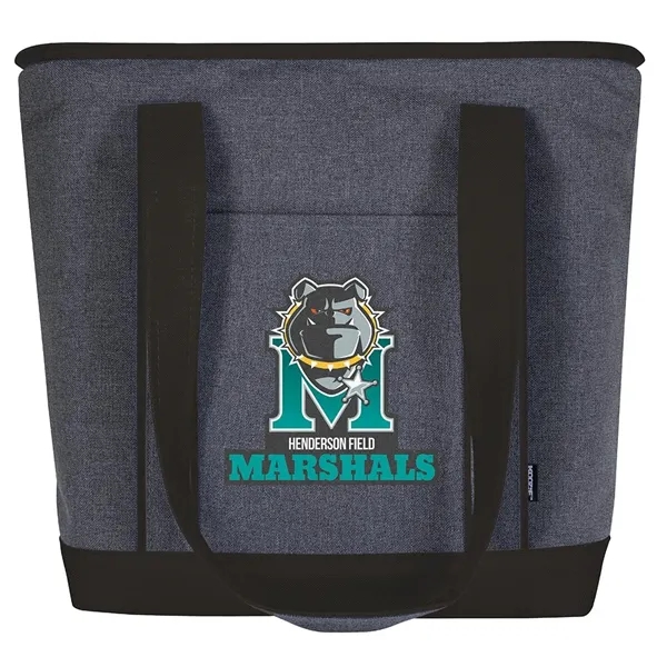 Koozie® Two-Tone Lunch-Time Cooler Tote - Koozie® Two-Tone Lunch-Time Cooler Tote - Image 1 of 5