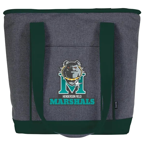 Koozie® Two-Tone Lunch-Time Cooler Tote - Koozie® Two-Tone Lunch-Time Cooler Tote - Image 2 of 5