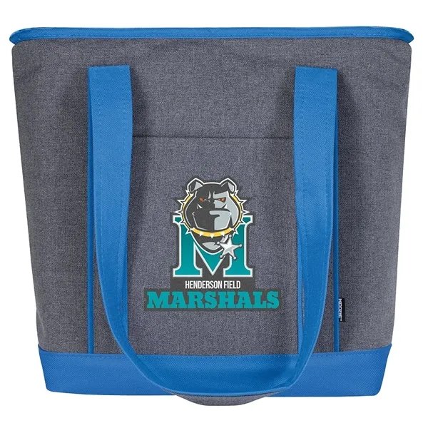 Koozie® Two-Tone Lunch-Time Cooler Tote - Koozie® Two-Tone Lunch-Time Cooler Tote - Image 5 of 5