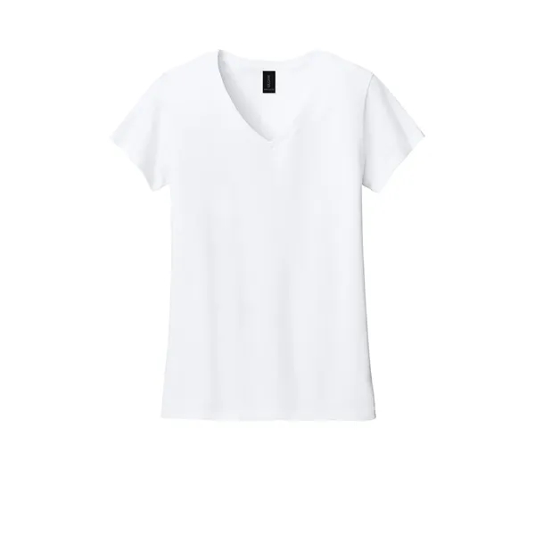 Gildan Women's Heavy Cotton 100% Cotton V-Neck T-Shirt. - Gildan Women's Heavy Cotton 100% Cotton V-Neck T-Shirt. - Image 2 of 44