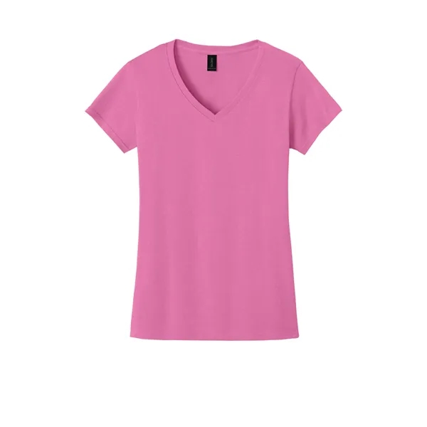 Gildan Women's Heavy Cotton 100% Cotton V-Neck T-Shirt. - Gildan Women's Heavy Cotton 100% Cotton V-Neck T-Shirt. - Image 12 of 44