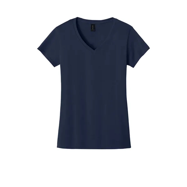 Gildan Women's Heavy Cotton 100% Cotton V-Neck T-Shirt. - Gildan Women's Heavy Cotton 100% Cotton V-Neck T-Shirt. - Image 28 of 44