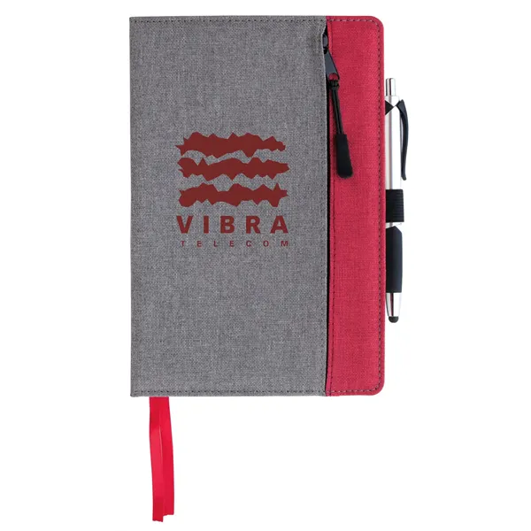 Good Value™ Front Zip Pocket Journal - Good Value™ Front Zip Pocket Journal - Image 0 of 3