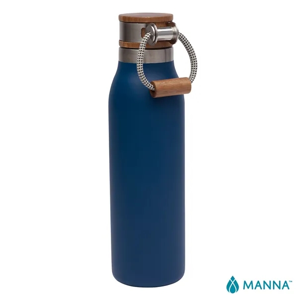 Manna™ 18 oz. Ascend Stainless Steel Water Bottle w/ Acac... - Manna™ 18 oz. Ascend Stainless Steel Water Bottle w/ Acac... - Image 25 of 28