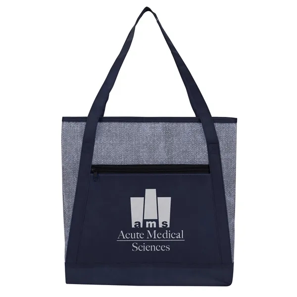 Good Value™ Heathered RPET Non-Woven Tote - Good Value™ Heathered RPET Non-Woven Tote - Image 2 of 24