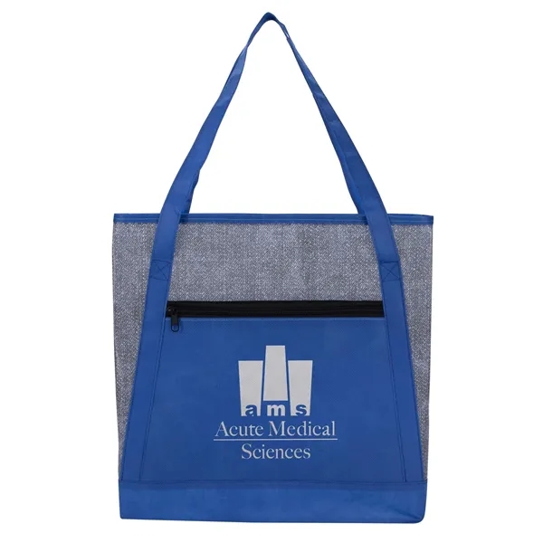 Good Value™ Heathered RPET Non-Woven Tote - Good Value™ Heathered RPET Non-Woven Tote - Image 3 of 24