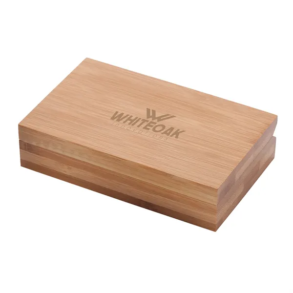 Bel Vino 2-Piece Bamboo Wine Set - Bel Vino 2-Piece Bamboo Wine Set - Image 7 of 7